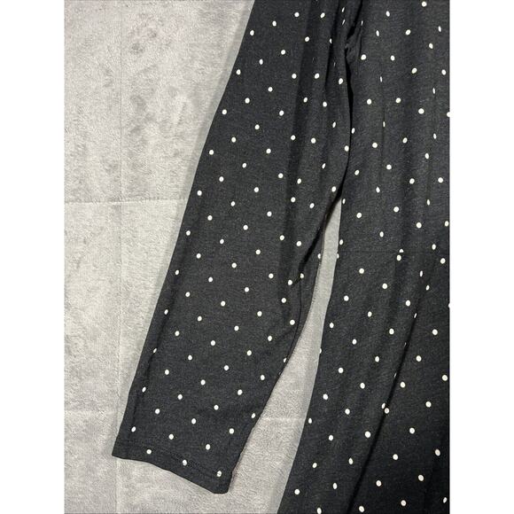 Old Navy Dress Womens XXL Polka Dot Faux Wrap Black White Preppy Career Work - Picture 4 of 11